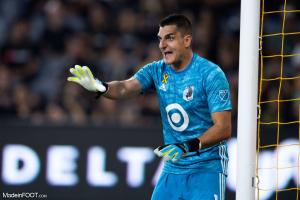 Mannone, ici sous les couleurs de Minnesota en 2019.