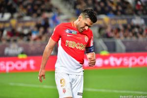 Radamel Falcao (AS Monaco) ne disputera pas le TDC face au PSG, samedi après-midi.