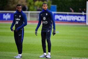 Kylian Mbappé n'est pas entré en jeu, vendredi, face au Paraguay