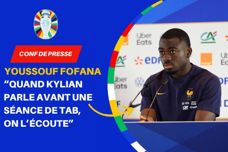 Equipe de France - L'énorme respect de Youssouf Fofana pour Kylian Mbappé et ses pénaltys contre l'Argentine