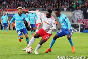 Jean-Kévin Augustin, ici sous les couleurs du RB Leipzig (Bundesliga).