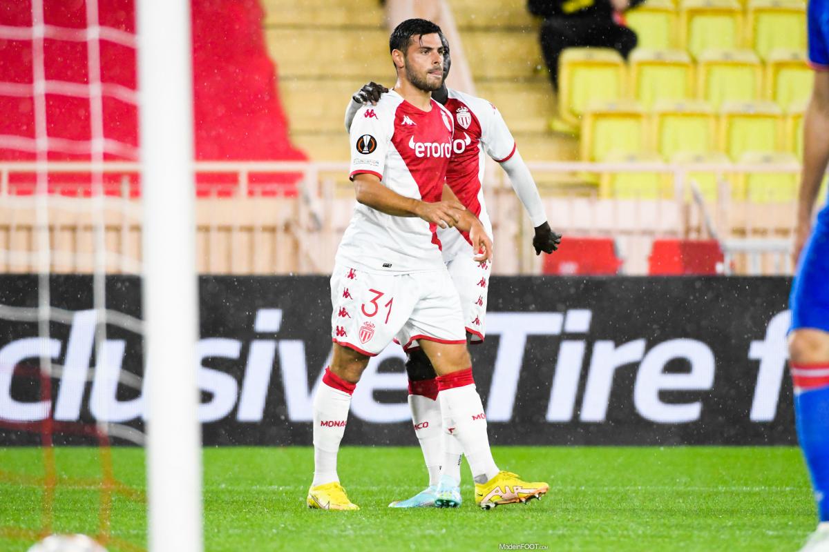 Écharpe AS Monaco - Étoile Rouge De Belgrade Signée Volland