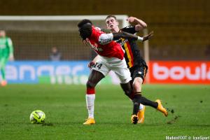 Tiemoué Bakayoko sous les couleurs de l'AS Monaco