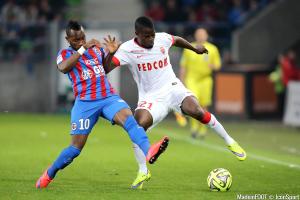 Elderson Echiejile, ici sous les couleurs de l'AS Monaco.