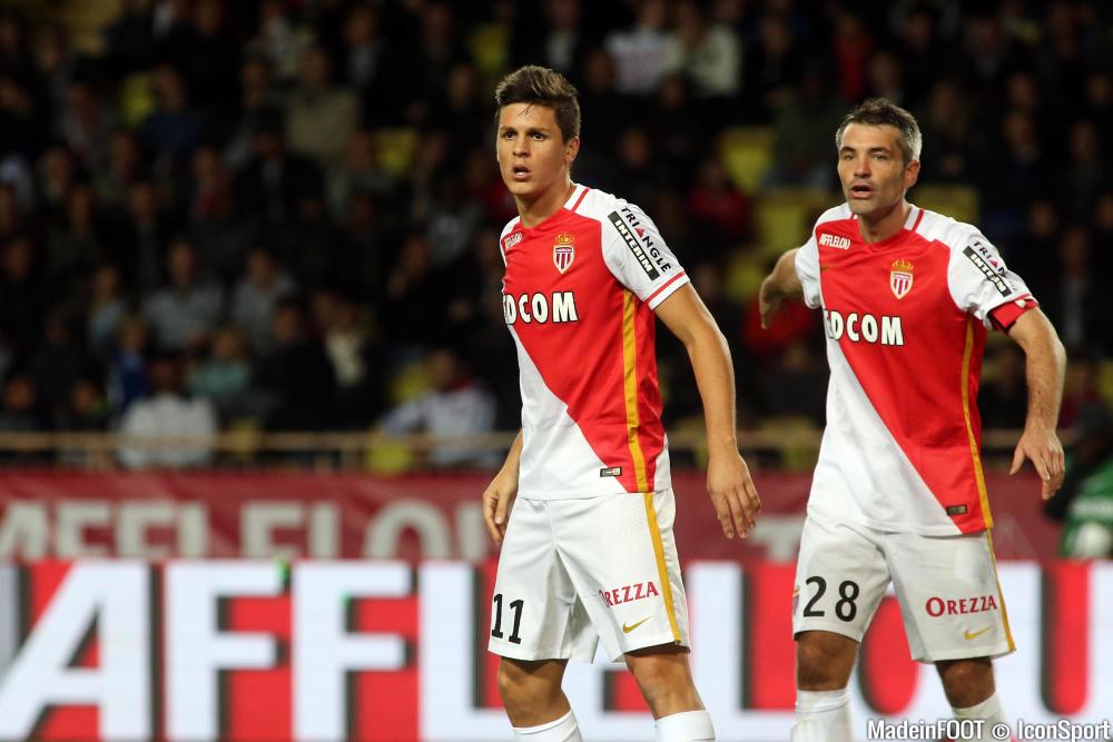 Le groupe de l'AS Monaco pour affronter l'OL.