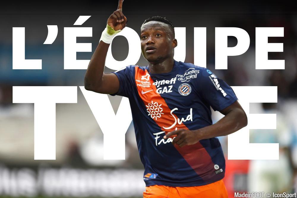 L'équipe-type de la 17ème journée.