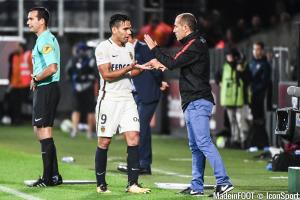 Le groupe de l'AS Monaco pour le match face au SM Caen.