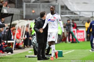 Lacina Traoré, ici sous les couleurs de l'Amiens SC.
