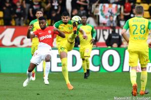 Thomas Lemar, le milieu de terrain offensif de l'AS Monaco.
