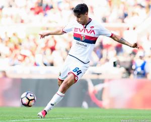 Pietro Pellegri sous le maillot du Genoa