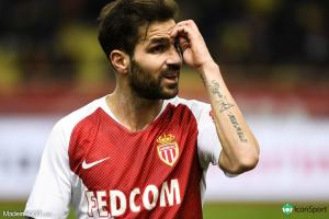 Cesc Fabregas (AS Monaco) ratera la réception de l'AS Saint-Etienne, dimanche après-midi.