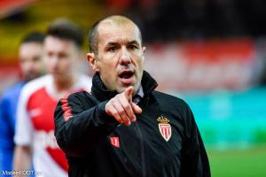 Le groupe de l'AS Monaco pour le déplacement sur la pelouse du SCO Angers.