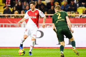 Stevan Jovetic, attaquant de l'AS Monaco