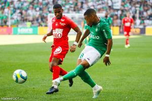 Grandsir avec le maillot brestois