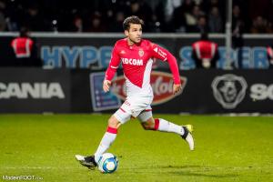 Cesc Fàbregas lors d'un match de Ligue 1 avec l'AS Monaco