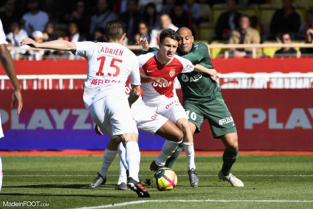 L'AS Monaco s'est inclinée face à l'AS Saint-Etienne (2-3), ce dimanche après-midi en Ligue 1.