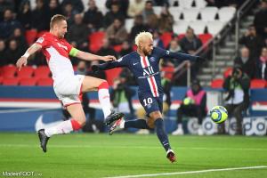 Neymar, l'attaquant du Paris Saint-Germain.