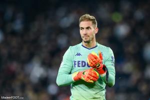 Benjamin Lecomte, le gardien de but de l'AS Monaco.