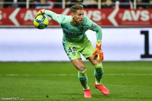 Benjamin Lecomte, le gardien de but de l'AS Monaco.