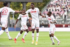 Benoît Badiashile, le défenseur central de l'AS Monaco.