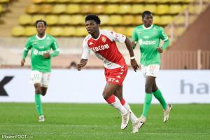 Aurélien Tchouaméni sous les couleurs de Monaco
