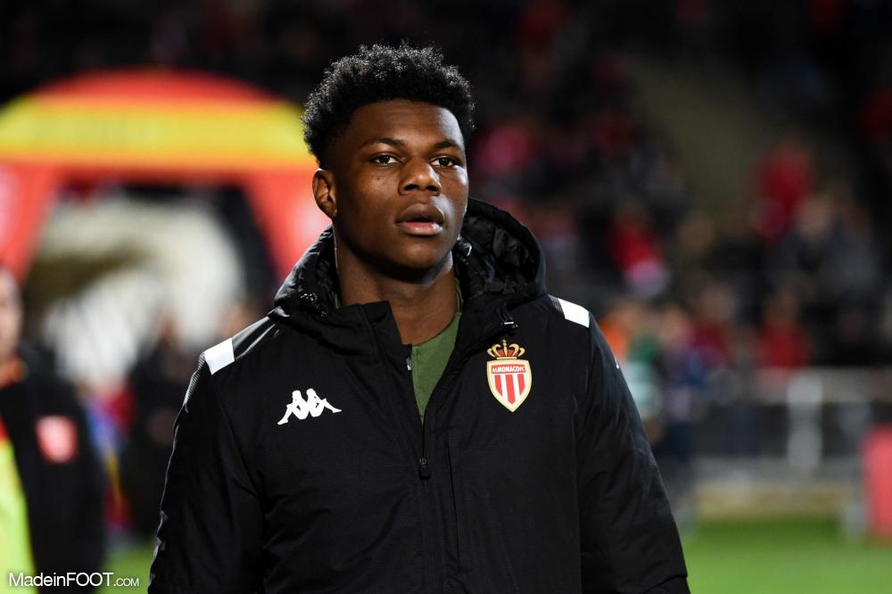 Aurélien Tchouaméni, le milieu de l'AS Monaco.