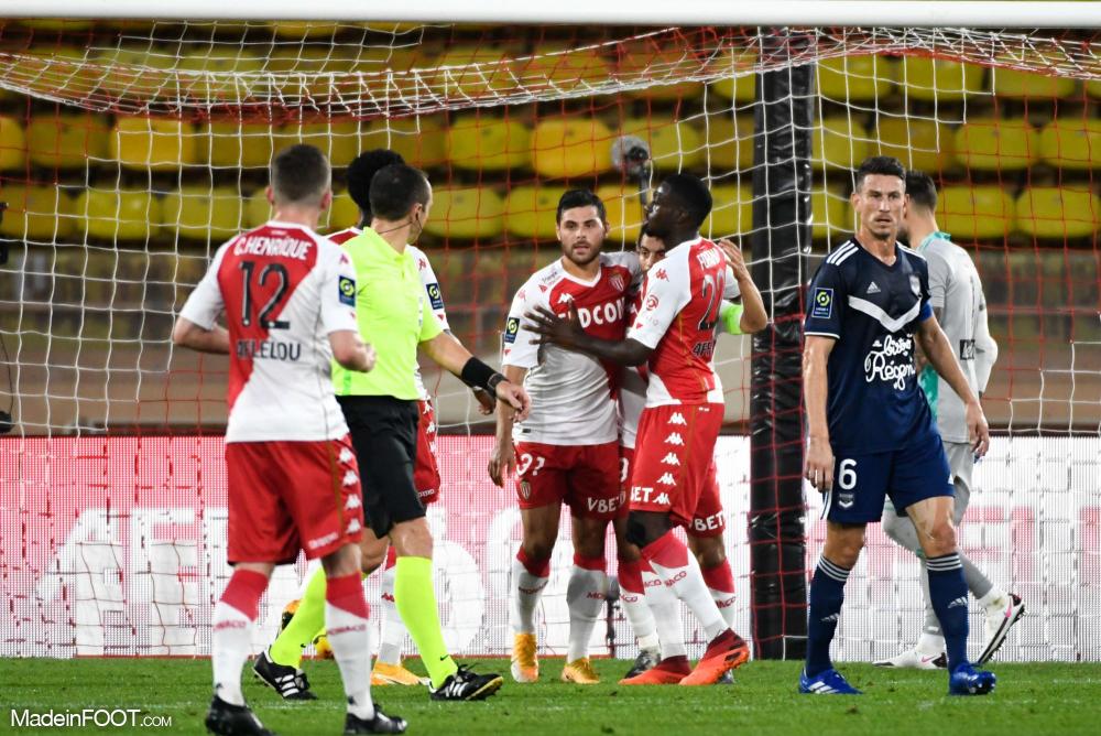 L'AS Monaco s'est facilement imposée face aux Girondins de Bordeaux (4-0), ce dimanche après-midi en Ligue 1.