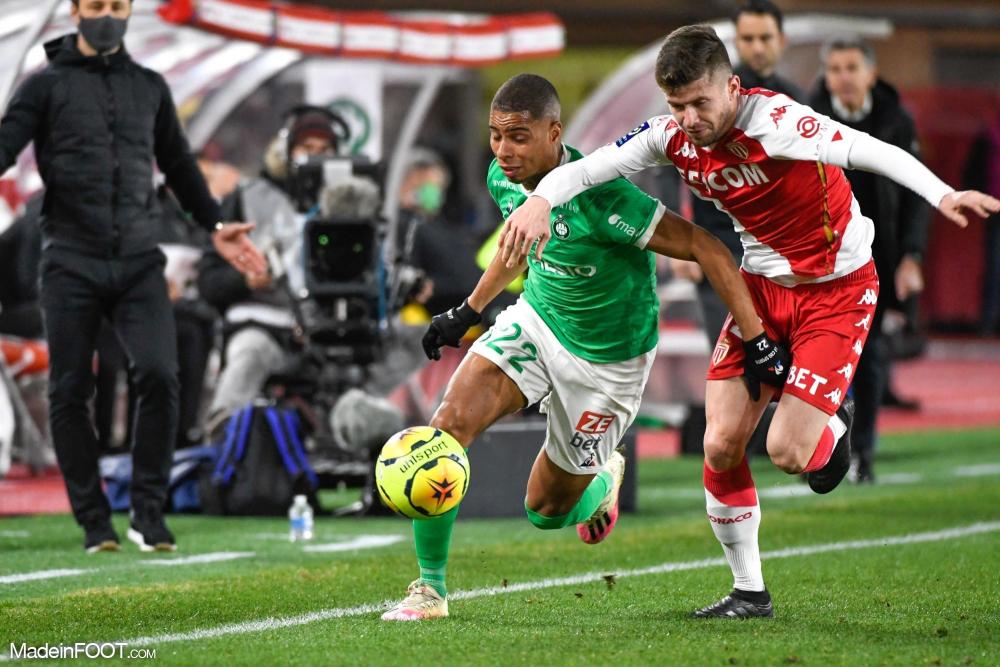 L'AS Monaco et l'AS Saint-Etienne se sont quittées sur un score de parité (2-2), ce mercredi soir en Ligue 1.