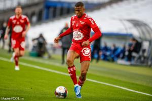 Jean Lucas sous le maillot de Brest