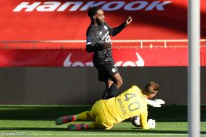 Benjamin Lecomte, le gardien de but de l'AS Monaco.