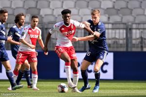 Aurélien Tchouaméni, le milieu de terrain de l'AS Monaco et de l'équipe de France.