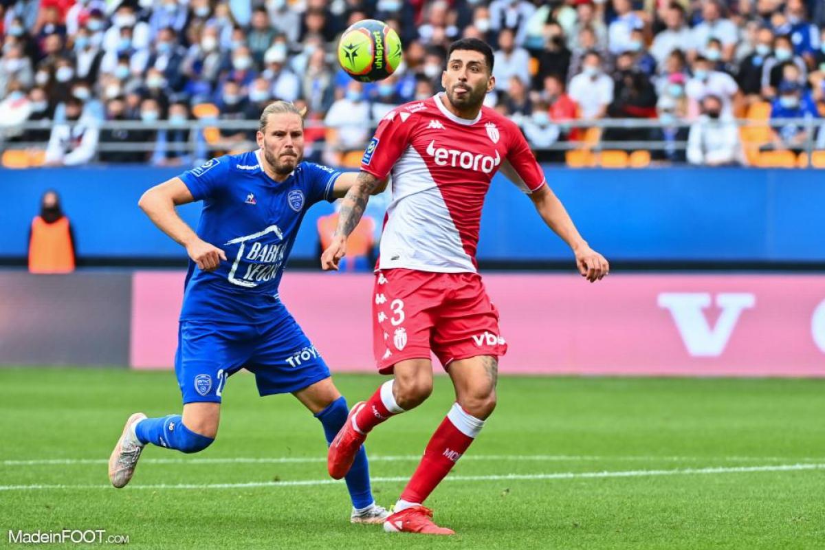 Guillermo Maripan avec l'AS Monaco