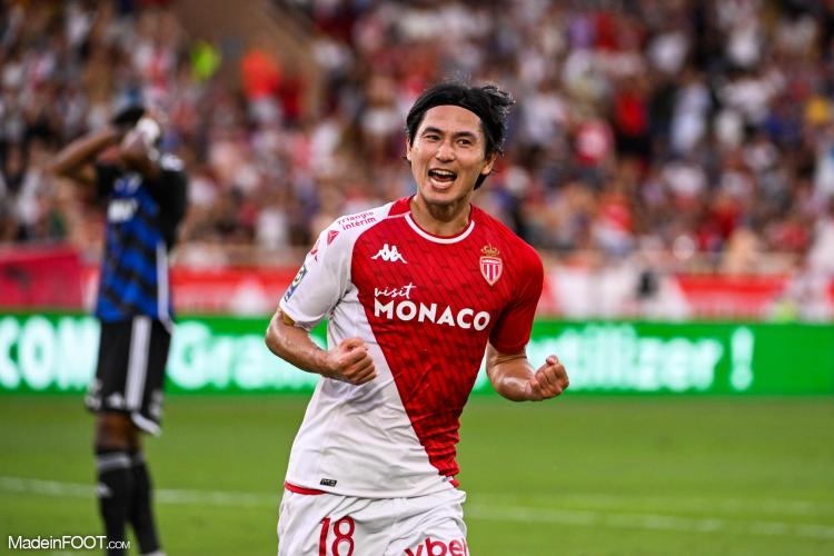 Ligue 1 - Takumi Minamino nommé par l'UNFP pour le titre de joueur du mois d'août en L1