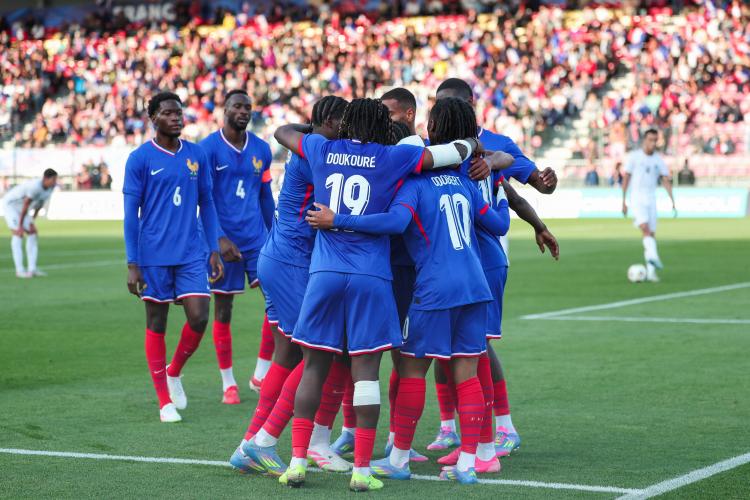 Equipe de France Espoirs - Soungoutou Magassa titulaire avec les Bleuets face à la Pologne