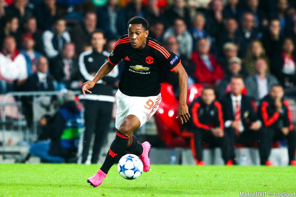 Martial vit un rêve à Manchester.