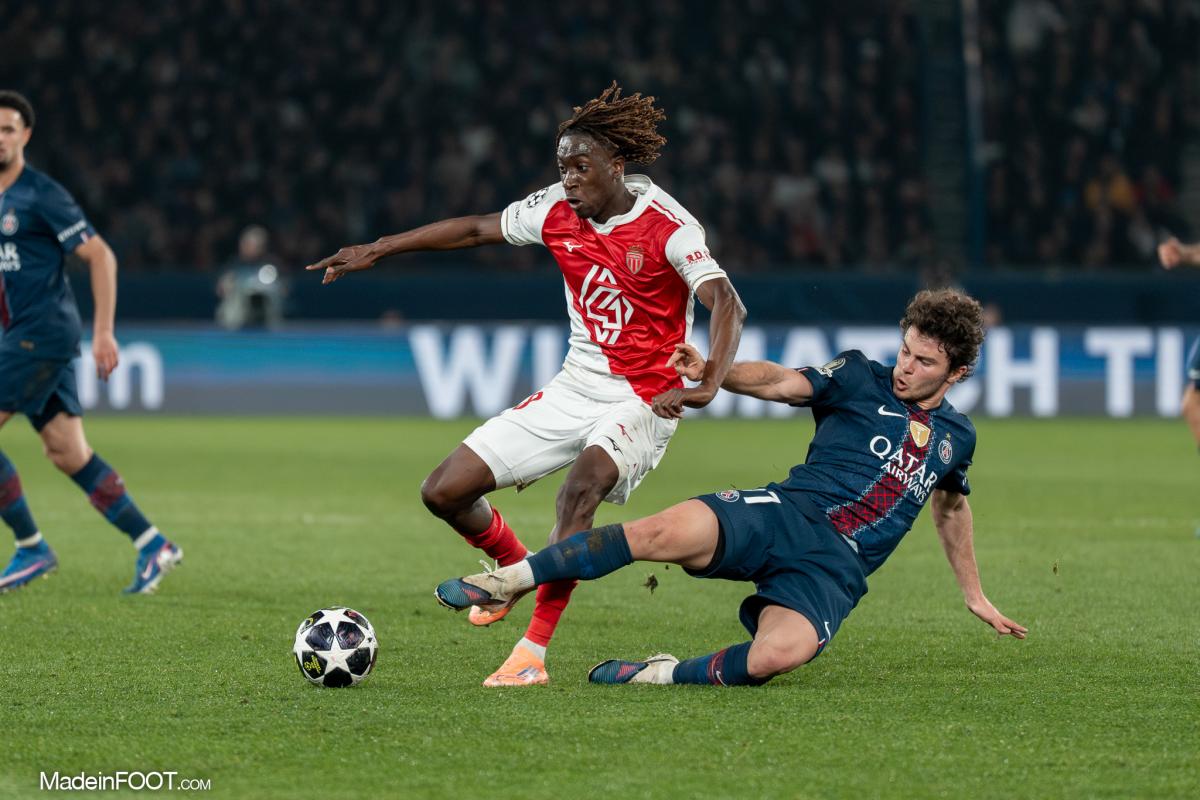 AS Monaco - La compo officielle de l'ASM face au PSG