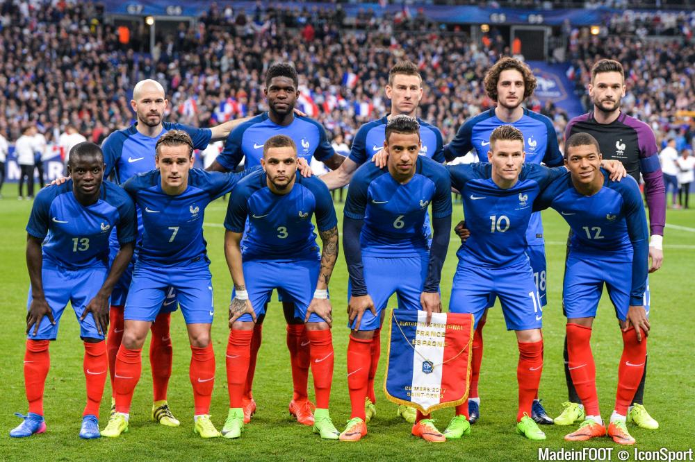 Les compos officielles du match amical entre la France et le Paraguay.