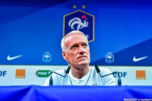 Didier Deschamps, le sélectionneur de l'équipe de France.
